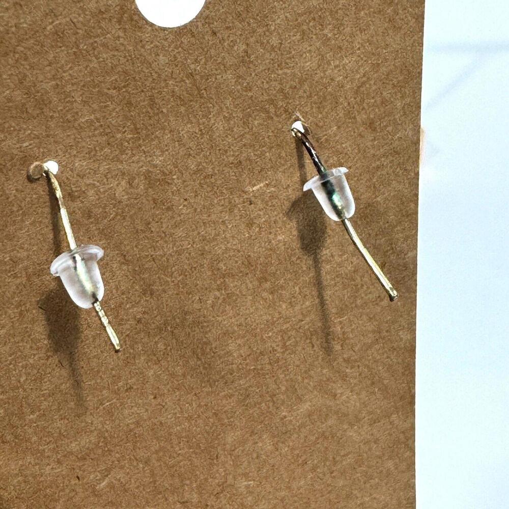 Minicci Cream Gold Tone Flower Crystal Chandelier Drop Earrings Fashion Jewelry - Picture 7 of 7